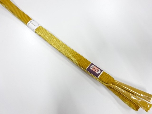 JAPANESE KIMONO / UNUSED KOREI HAND-TIED OBIJIME